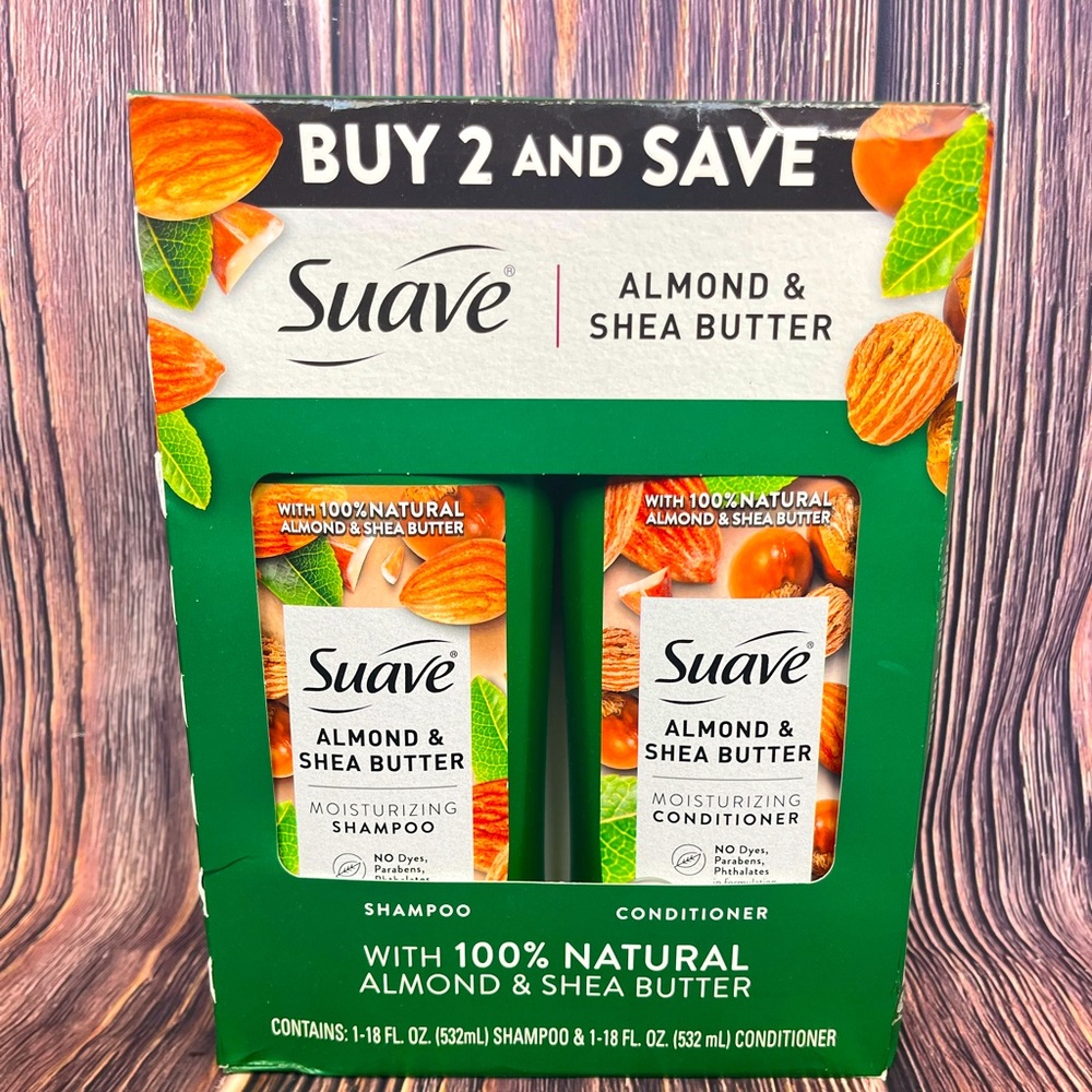 Sauve Almond and Shea Butter Shampoo and Conditioner
